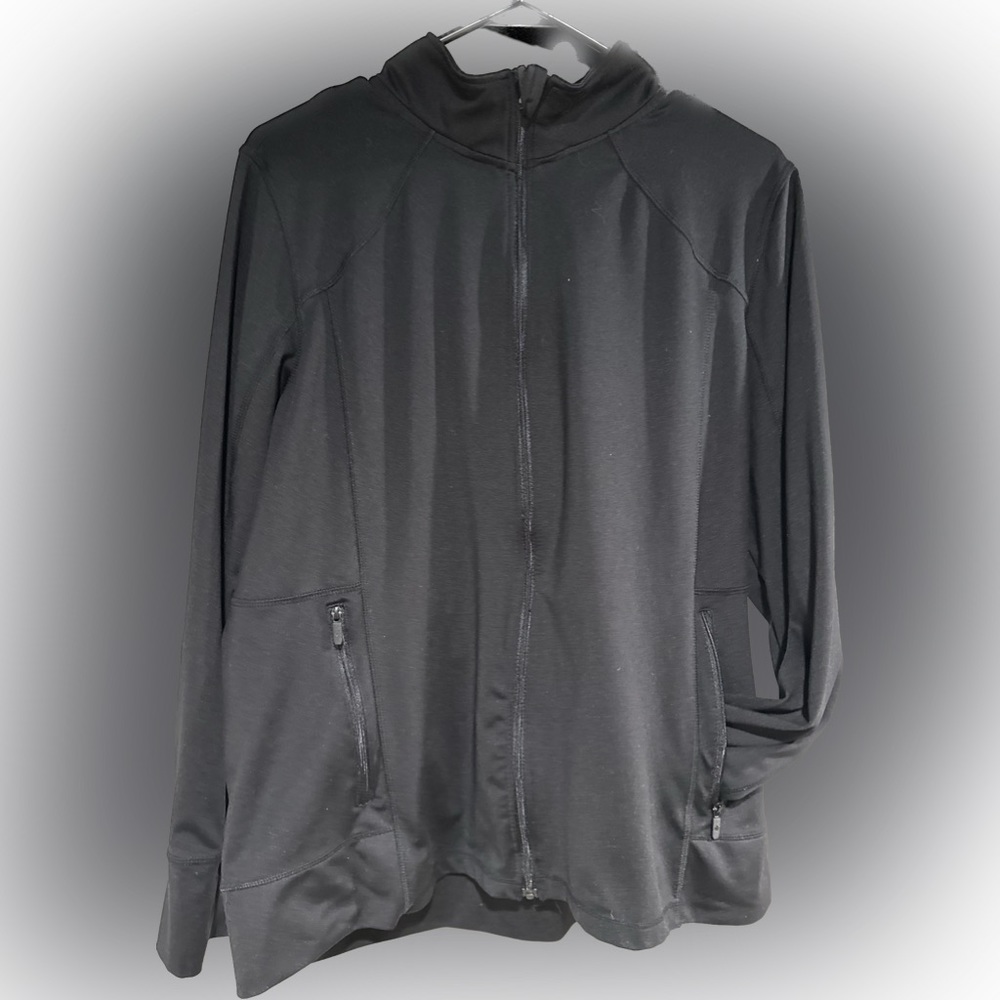RBX Active Women’s Athletic Breathable Lightweight Zip Up with Zip Pockets